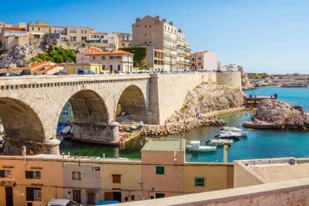 Grand Large Sur La Corniche Marseille Par Conciergerie By Sam Appartamento Esterno foto
