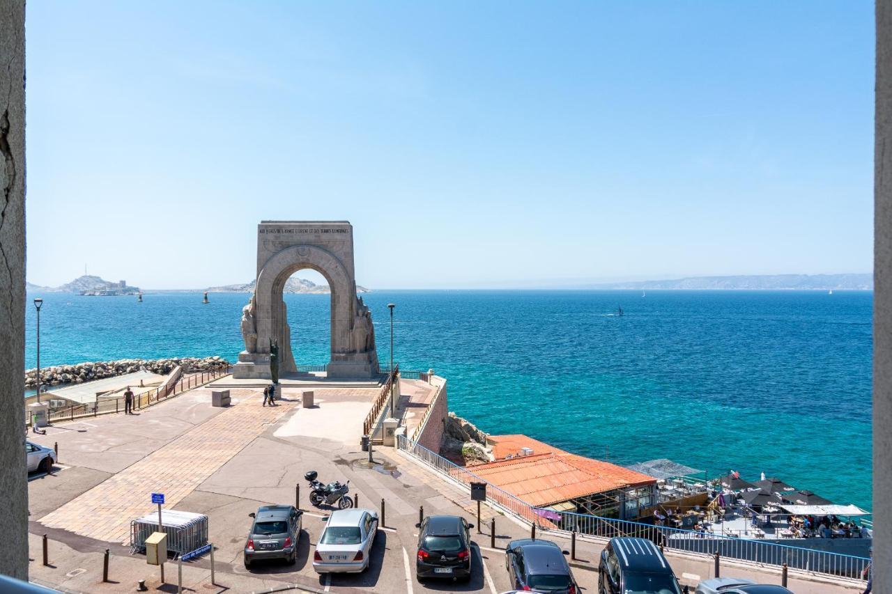 Grand Large Sur La Corniche Marseille Par Conciergerie By Sam Appartamento Esterno foto